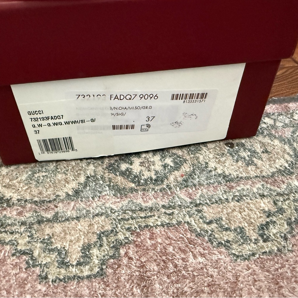 Gucci GG Crystal Web Screener Sneakers - Picture 8 of 10